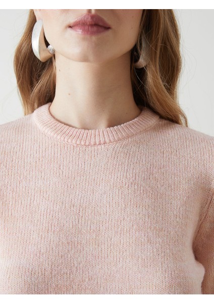 Yeni Sezon Bisiklet Yaka Kadın Triko Kazak modelleri