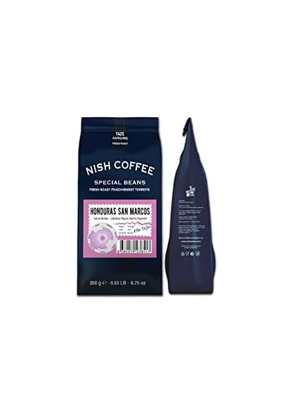 Nish Filtre Kahve Honduras San Marcos 2X250 gr - Çekirdek modelleri