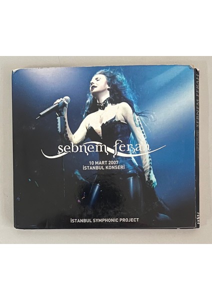 Şebnem Ferah 10 Mart Konser Çift CD (Kapak ve Cd'ler Yorgundur Cd'de Çizikler Mevcuttur)
