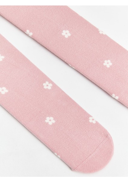 Yeni Sezon Çiçekli Kız Çocuk Külotlu Çorap 2'li fırsatları