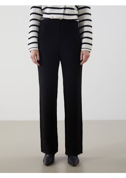 Yeni Sezon Beli Lastikli Kadın Triko Pantolon fiyatları