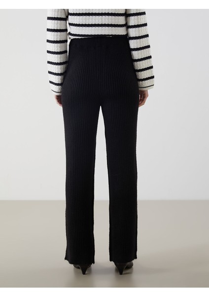 Yeni Sezon Beli Lastikli Kadın Triko Pantolon fırsatları