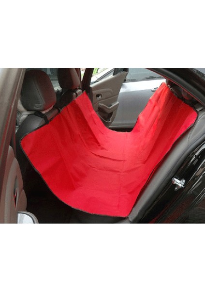 Evcil Hayvan Araç Arka Koltuk Kılıfı - Kırmızı
