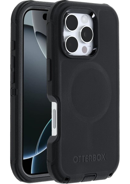 Serisi Kılıf 16 Pro Uyumlu Darbeye ve Düşmeye Karşı Kılıf Siyah