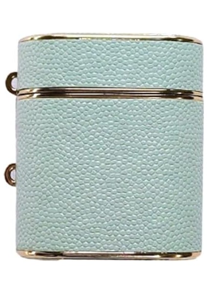 1/2 Nesil ile Uyumlu Içi Silikon Deri Zincirli Lüks Kılıf - Şık ve Zarif Tasarım, Tam Koruma ve Kolay Taşıma (Su Yeşili) fiyatları