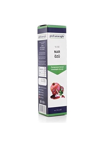 Prof Saracoglu Nar Ekşisi 250ML