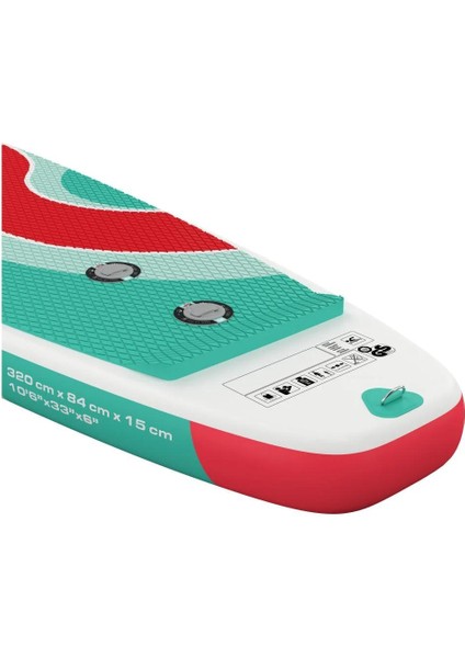 F2 Sup Çift Odacıklı Yüksek Damla Dikiş Malzemeli Full Set Pembe