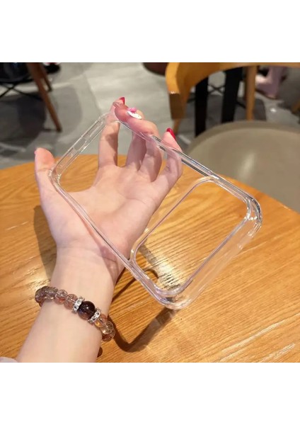 Iphone 17 Pro Sert Mika Kılıf Sararma Yapmaz Yumusak Degildir Kam Kaplama Kamera Bölmesi Komple Açık