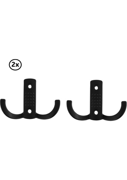 Noktalı Askı Siyah x 2 Adet