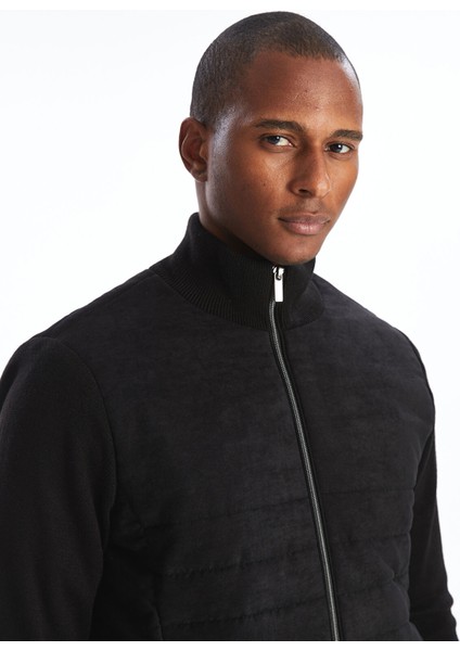 Yeni Sezon Standart Kalıp Dik Yaka Erkek Triko Hırka fiyatları