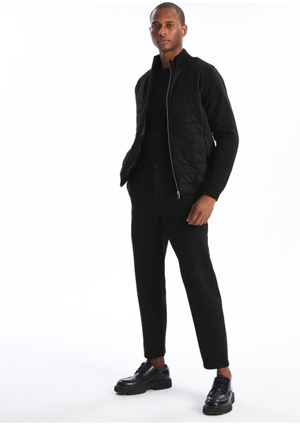 Yeni Sezon Standart Kalıp Dik Yaka Erkek Triko Hırka modelleri