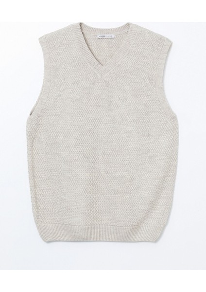 Yeni Sezon Standart Kalıp V Yaka Erkek Triko Süveter indirimleri