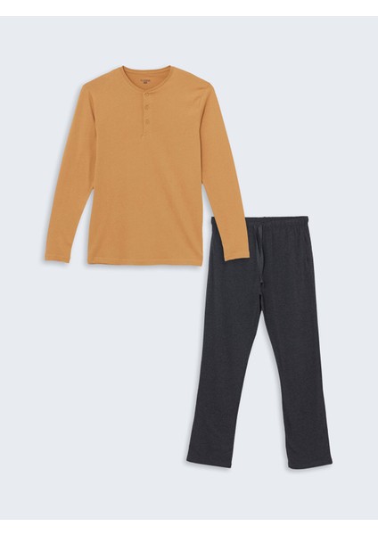 Yeni Sezon Standart Kalıp Erkek Pijama Takımı indirimleri