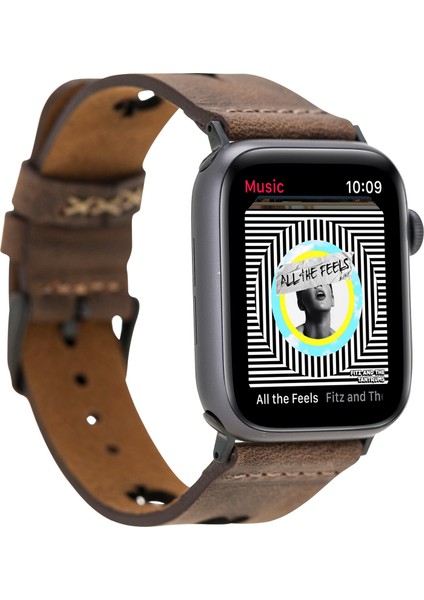 Apple Watch Uyumlu Deri Kordon 38-40-41MM G6 Avesta