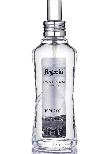 Boğaziçi Kolonya Platinum Cam Şişe 100 Ml.