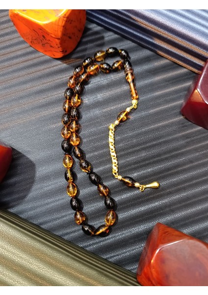 Ateş Kehribar Tesbih – Arpa Kesim fiyatları