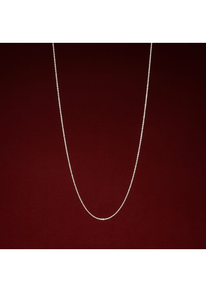 30 Mikron Halat Gümüş Zincir modelleri