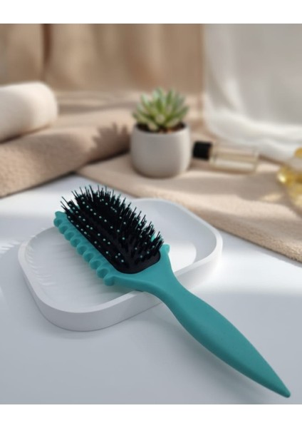 Hacim Veren, Bukle Belirginleştirici, Şekillendirici Saç Fırçası, Belirgin Bukleler