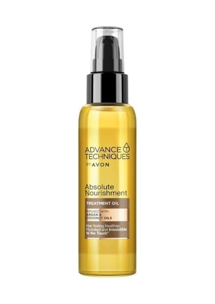 Avon Advance Techniques Argan ve Hindistan Cevizi Yağı Içeren Saç Bakım Yağı 100 Ml.