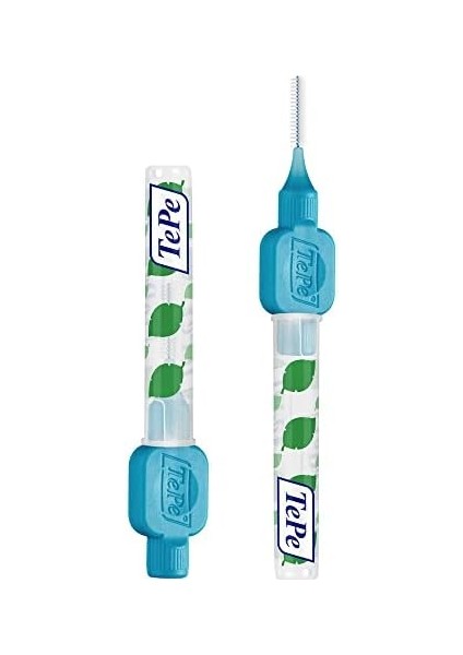 Tepe Blister 0.6 mm - Mavi Diş Arayüz Fırçası (1 x 6 Adet) modelleri
