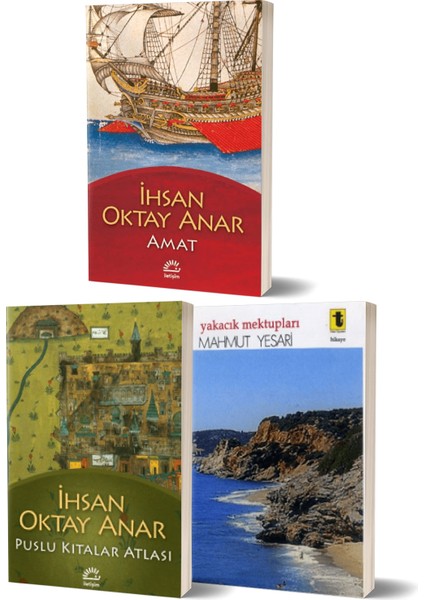 Amat - Puslu Kıtalar Atlası/ihsan Oktay Anar - Yakacık Mektupları/mahmut Yesari