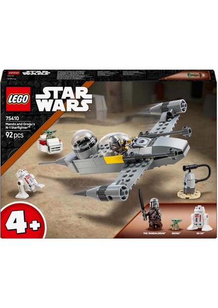 LEGO Star Wars: The Mandalorian Mando ve Grogu’nun N-1 Starfighter’ı 75410 fırsatları