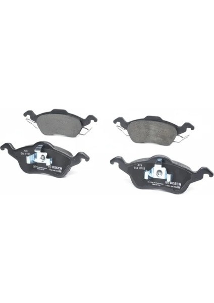 Ford Focus 1998> Ön Fren Balatası | Bosch 0986494284 - 98AX 2K021 Ag