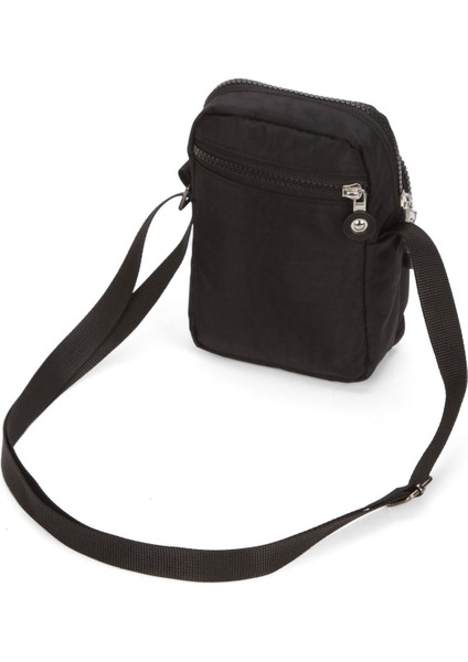 Kadın Telefon Bölmeli Çapraz El ve Omuz Çantası – Siyah – NEW362 modelleri