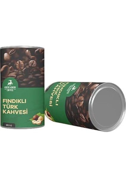 Addis Ababa Coffee - Fındıklı Türk Kahvesi, Aromalı Türk Kahvesi 250 gr