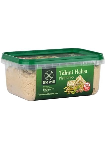 The Mill Antep Fıstıklı Tahin Helvası 500 gr Pet - Doğal Lif Kaynağı - Helal - Vegan Dostu - Kahvaltılar Için Ideal ve Atıştırmalık - Enerji Verir - Lezzetli modelleri