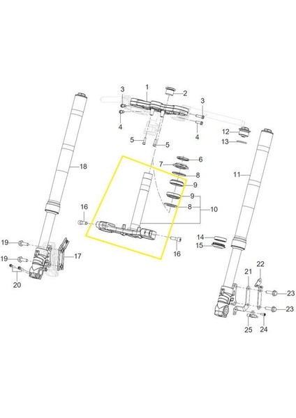JEDI750 Furç Alt Mesnedi