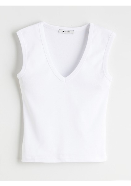 Yeni Sezon V Yaka Kadın Atlet 2'li fiyatları