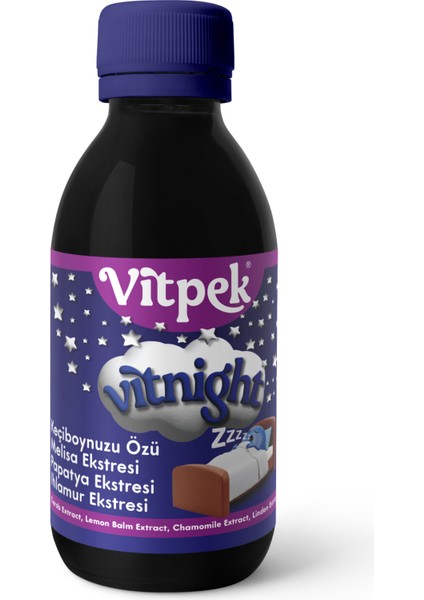 Vitnight Melisa Ekstresi, Papatya Ekstresi, Ihlamur Ekstresi modelleri