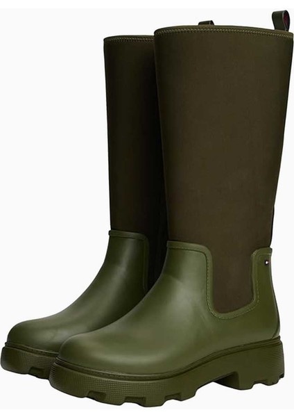 Kassandra Sıcak Tutan Astarlı Kadın Uzun Yağmur Botu modelleri