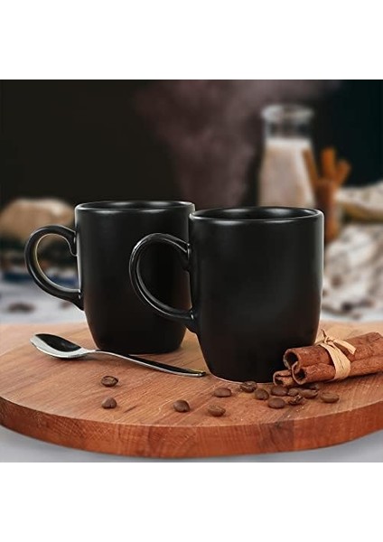 Mat Siyah Bulut Kupa 9 cm 6 Adet fiyatları