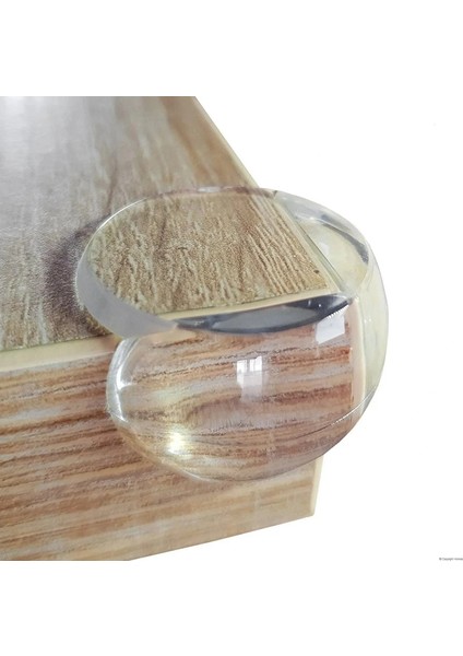 Silikon Şeffaf Masa Kenar Köşe Koruması