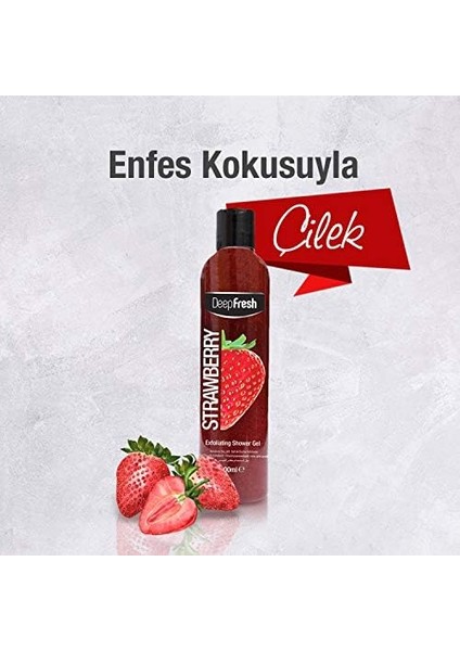 Deep Fresh Peeling Etkili Arındırıcı Duş Jeli 400 ml (Çilek) fiyatları
