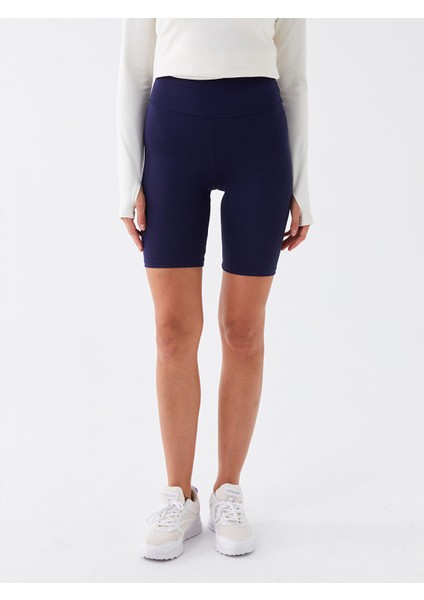 Yeni Sezon Beli Lastikli Düz Interlok Kadın Spor Tayt fırsatları