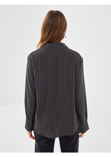 Yeni Sezon Çizgili Kadın Gömlek fırsatları