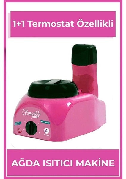 1+1 Kombine Pembe Sir Ağda Kazanı