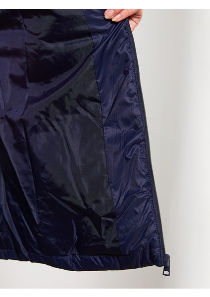 Yeni Sezon Dik Yaka Düz Uzun Kollu Kadın Şişme Mont indirimleri