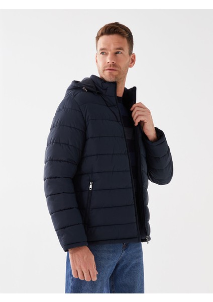 Yeni Sezon Standart Kalıp Kapüşonlu Erkek Şişme Mont fiyatları