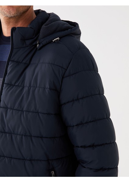 Yeni Sezon Standart Kalıp Kapüşonlu Erkek Şişme Mont fırsatları