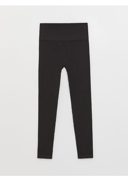 Yeni Sezon Beli Lastikli Düz Seamless Kadın Tayt indirimleri