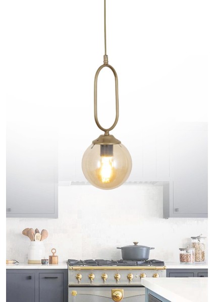 Pelo Tekli Eskitme Sarkıt Avize Bal Camlı Mutfak Koridor Hol Avize modelleri