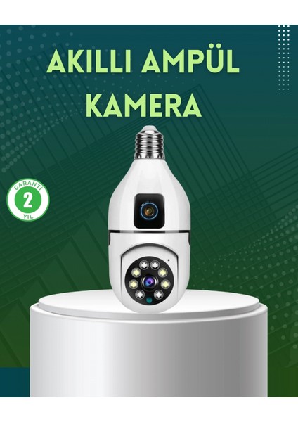 360 Derece Panoramik Wifi Kamera – Full Hd Ev Güvenlik Sistemi