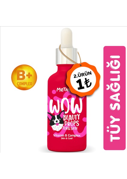 Tüy Döken Köpeklere -Biotin Sağlığı Damlası, Dökülmesi Engelleyici Önleyici, Tüy Dökme için Vitamini