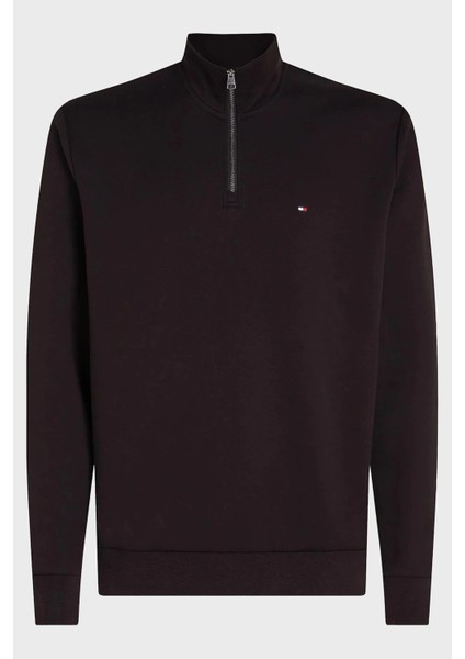 Pamuklu Regular Fit Fermuarlı Dik Yaka Kazak Erkek Kazak MW0MW36510 Bds indirimleri