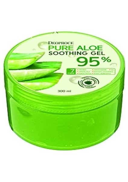 Deoproce Aloe 95 Içeren Yüz ve Vücut Yatiştirici Jel 95 300 Mililitre