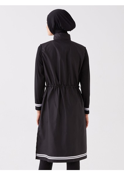 Yeni Sezon Dik Yaka Düz Uzun Kollu Kadın Tesettür Mayo Takımı indirimleri